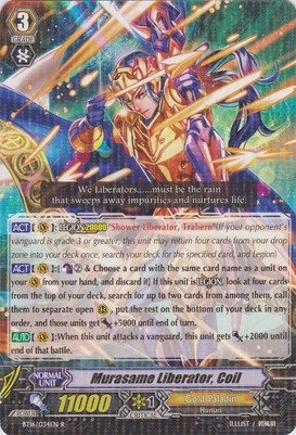Cardfight!! Vanguard TCG - Murasame Liberator, Coil (BT16/034EN) - Booster Set 16: Legion of Dragons & Blades ver.E