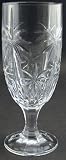 PALM ICE TEA GLASSES - SET OF 12 PALM DESIGN CRYSTAL ICE TEA GLASSES
