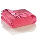 Elegant Baby Microfiber Blanket, Hot Pink