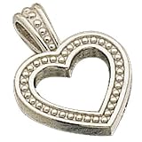 Platinum Heart Fashion Pendant