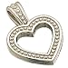 Platinum Heart Fashion Pendant