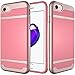iPhone 7 Case, LK [Moxie Series] Shock Absorption Hybrid Armor Defender Protective Case Cover for Apple iPhone 7 (Pink)