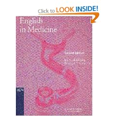 English in Medicine Student's book: A Course in Communication Skills (Cambridge professional English)