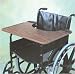 `Adult Wheelchair Tray 24 x 20 x 1/2 * Fits standard wheelchairs * Secured w/velcro straps * Rais