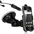 Wicked Hold - f�r Samsung Galaxy ACE S5830 / GT-S5830 KFZ Halterung Autohalterung (drehbar, vibrationsfrei) mit KFZ Ladekabel (1000mA, 12V, 24V, schwarz)