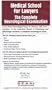 Medical School for Lawyers : The Complete Neurological Examination [VHS]