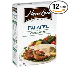 Near East Vegetarian Falafel Mix, 6-Ounce Boxes (Pack of 12)