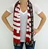 Black & Red 'TAYLOR SWIFT' Chiffon Scarf