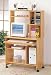 NEW WOODEN COMPUTER WORKCENTER/ DESK W. KEYBOARD DRAWER