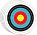 Rikki KnightTM Archery Target Art Coasters - Beer Coasters - Drink Coasters (Set of 4) - Ideal Gift for all Occassions
