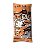 BSS - Cincinnati Bengals NFL Mickey Folded Body Pillow (18in x 36in)