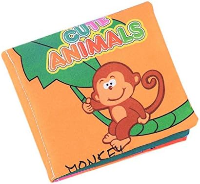 Intelligence development Cloth Fabric Cognize Book Educational Toy for Kid Baby Animal