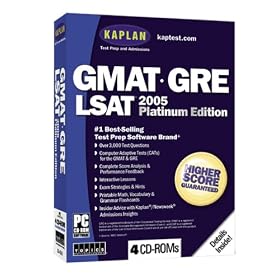 Kaplan GMAT/GRE/LSAT 2005 Platinum