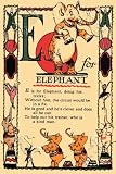 Canvas Print, E for Elephant - 12 x 18