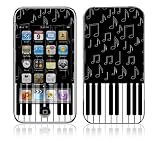 I Love Piano Decorative Skin Decal Sticker for Apple iPod Touch 1G (1st Gen) MP3 Player