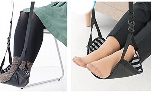 Travel Foot Resting Hammock,LJLTECH Flights Train Coach Carry-on Foot Rest Travel Accessories