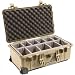 Pelican 1510-004-110 Medium Carry-On Case with Padded Dividers