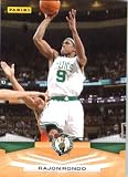 2009 /10 Panini NBA Basketball Card # 7 Rajon Rondo Boston Celtics Mint Condition- Shipped In A Protective ScrewDown Display Case!