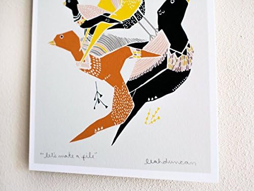 Let's Make a Pile Art Print