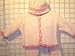 Cpk7, Knitted on Hand Knitting Machine Baby Pink Chenille then Finished by Hand Croch...