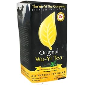 Wu-Yi Tea, Original with Added Extract, All Natural Tea Blend, 25 Tea Bags, 1.8 oz (50 g)