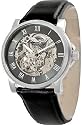 Kenneth Cole New York Men's Automatic Gunmetal Dial Leather Strap Watch #KC1514