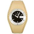 Gucci Women's G-Round Leather Cuff Watch #YA104501 Gucci Women's G-Round Leather Cuff Watch #YA104501