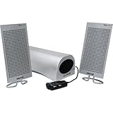 Maxell 190022 2.1 Flat Speakers System with Subwoofer and Remote Control
