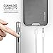 iPhone 6S Plus Case, Caseology® [Envoy Series] Premium Leather Bumper Cover [Metallic Mesh Silver] [Leather Bound] for Apple iPhone 6S Plus (2015) & iPhone 6 Plus (2014) - Metallic Mesh Silver
