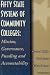 Fifty State Systems of Community Colleges: Mission Governance, Funding and Accountaility by Terrence A. Tollefson ISBN 1570720924