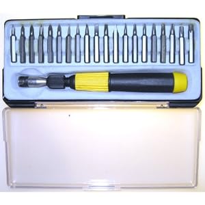 SE 20 pcs Torx, Phillips, Slotted - Screwdriver Set by 