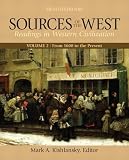 Sources of the West, Volume 2: From 1600 to the Present (8th Edition)