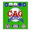 Negro BB League CAG 100% Cotton Afghan