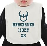 Berserker mode on ネクタイを有する有機ビブ Medium