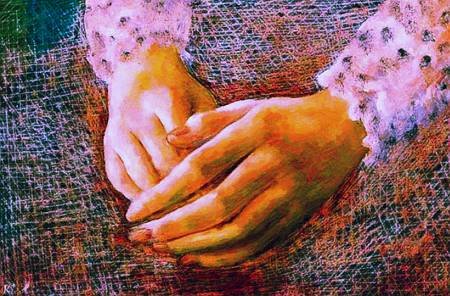 Custom Order #SB-DFV, Oil on Canvas, Custom Painting of The Person You Love, For 1 Person of Customer's Choice, Style: Photo-Realism, with Signature Text 