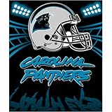Carolina Panthers Fleece NFL Blanket (Shadow Series) by Northwest (50x60)