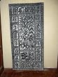 Orissa Antique Hindu God Krishna Carved Door Panel 72