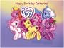 My Little Pony Personalized Edible Cake Image Birthday Party NIP