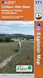 Chiltern Hills West: Henley-on-Thames and Wallingford (Explorer Maps) (OS Explorer Map)