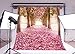 LB 10x10ft Cherry Blossoms Street Poly Fabric Customized Backdrop CP Photography Prop Photo Background 14-401