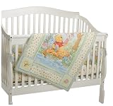 Lazy Day Pooh 4 Piece Crib Set