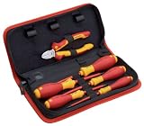 Wiha VDE SoftFinish® 320N Schraubendreher Satz PH Rundklinge – Werkzeugtasche 7tlg