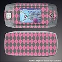 Sidekick ID pink argyle Skin skid-77