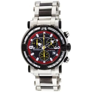 Buy Chase-Durer Mens 224.2BR-BRA Trackmaster Pro Chronograph 2nd Edition Stainless Steel and Black... by Amazon.com Store Card