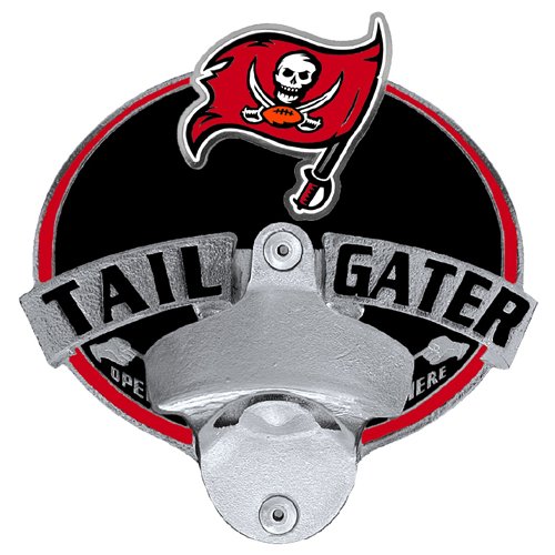 Tampa Bay Buccaneers - NFL Tailgater Metal Hitch Cover With Bottle Opener