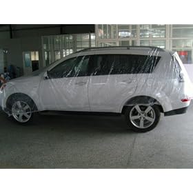 Universal Disposable Car Cover 12 x 24 FT All Sizes Sedan Mini Van SUV Truck Furniture Room Sofa