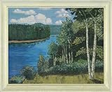 River Landscape - Oil - J. Potter - 19x23