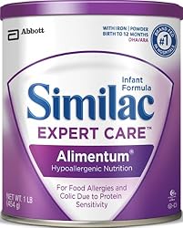 Similac Alimentum Hypoallergenic Formula, Powder, With Iron, 1-Pound (454 g) (Pack of 6)