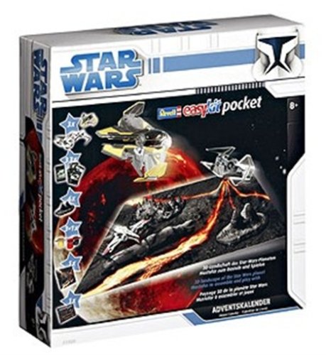 Childrens Toyshop  Spielwaren : Revell easykit Steckbausatz Star Wars 01000 - Adventskalender