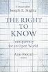 The Right to Know: Transparency for an Open World